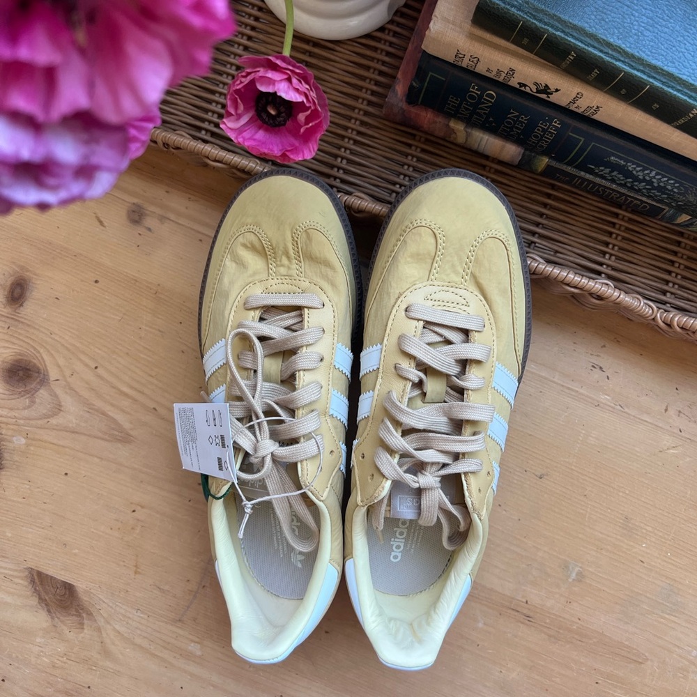 adidas Samba OG Reflective Nylon Oat - Yellow